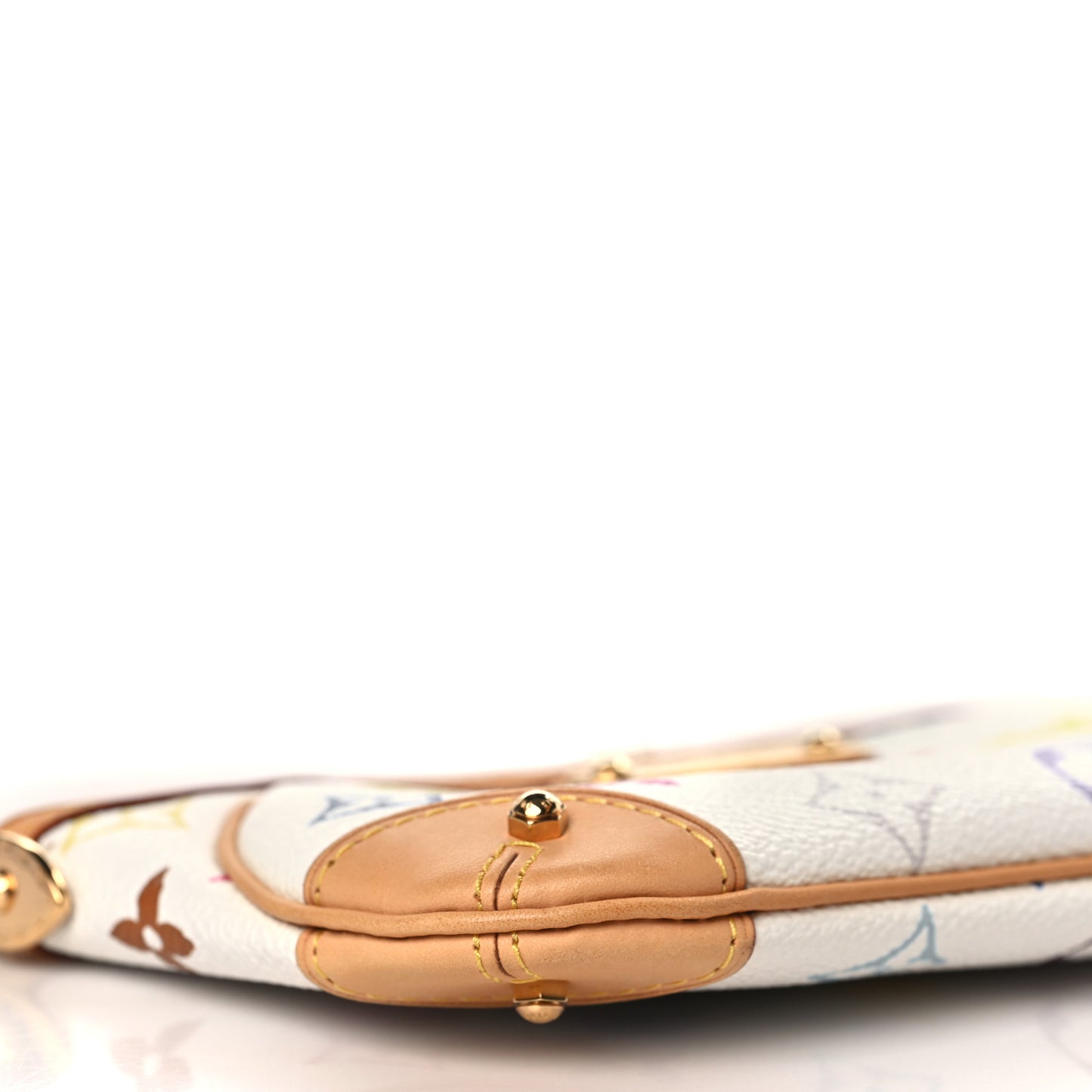 Monogram Multicolor Pochette Milla MM White