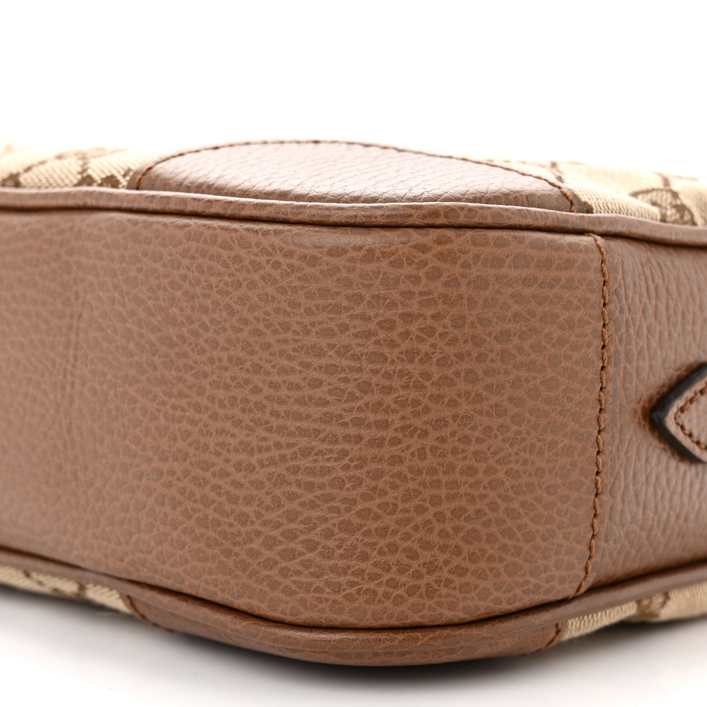 Monogram Mini Bree Messenger Bag Beige Tabacco