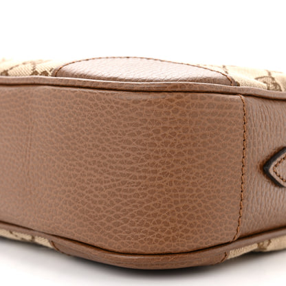 Gucci Monogram Mini Bree Messenger Bag Beige Tabacco 10 of 10