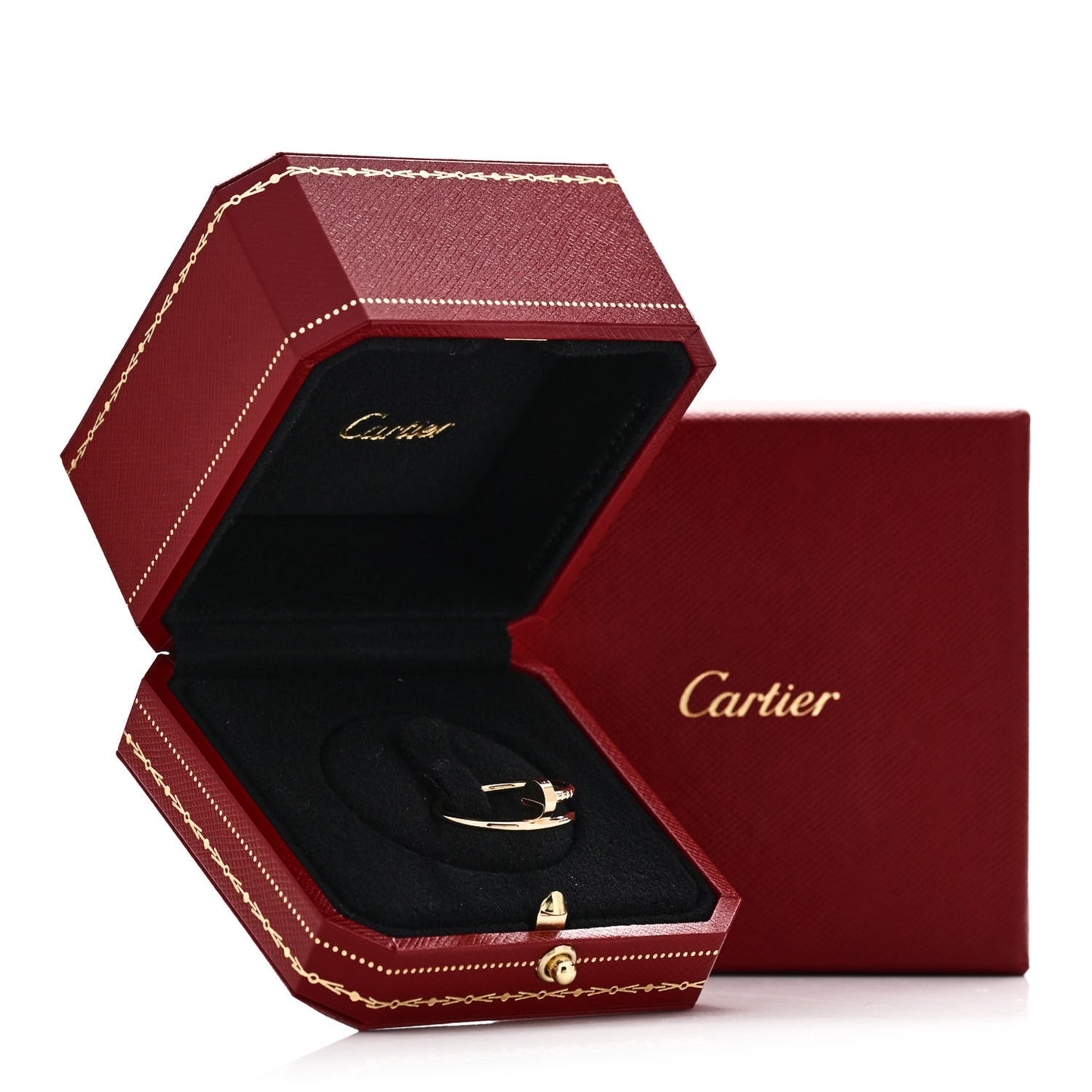 18K Yellow Gold Small Juste Un Clou Ring 54 6.75
