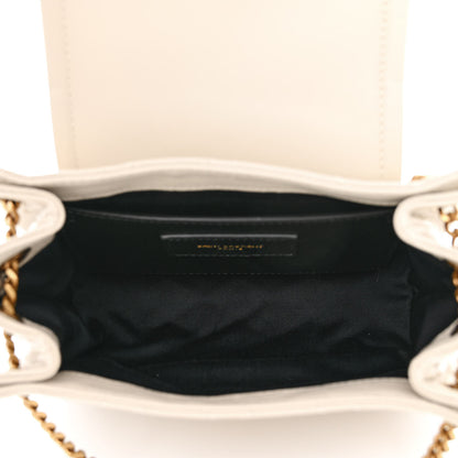 Saint Laurent Lambskin Quilted Monogram Mini Nolita Crema Soft 5 of 10