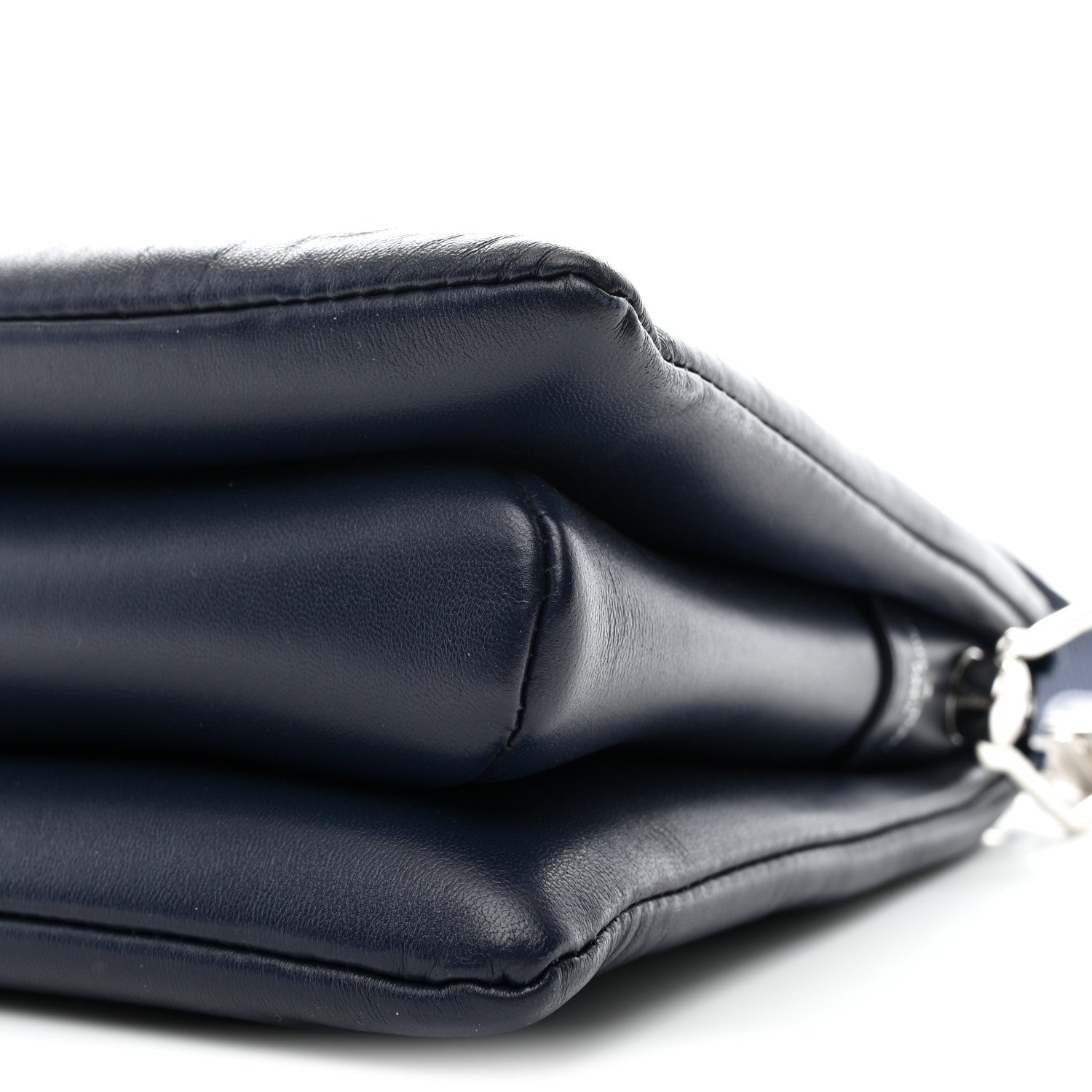 Louis Vuitton Lambskin Embossed Monogram Coussin PM Navy 21 of 21