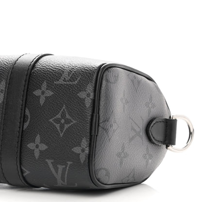 Louis Vuitton Reverse Monogram Eclipse Keepall XS Black 9 of 10