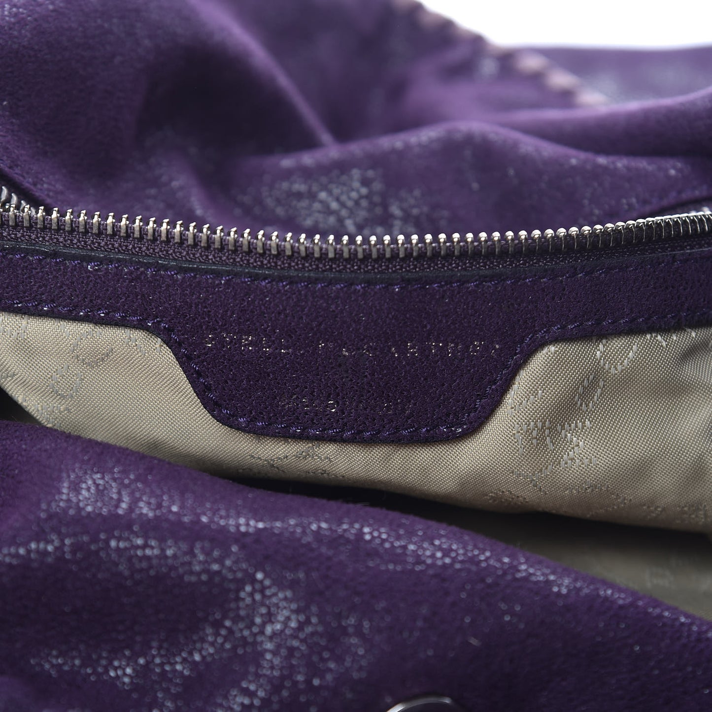 Shaggy Deer Big Falabella Tote Purple