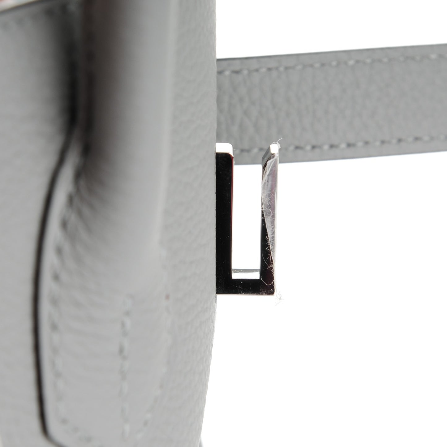 Togo Birkin 35 Gris Mouette Bleu Agate