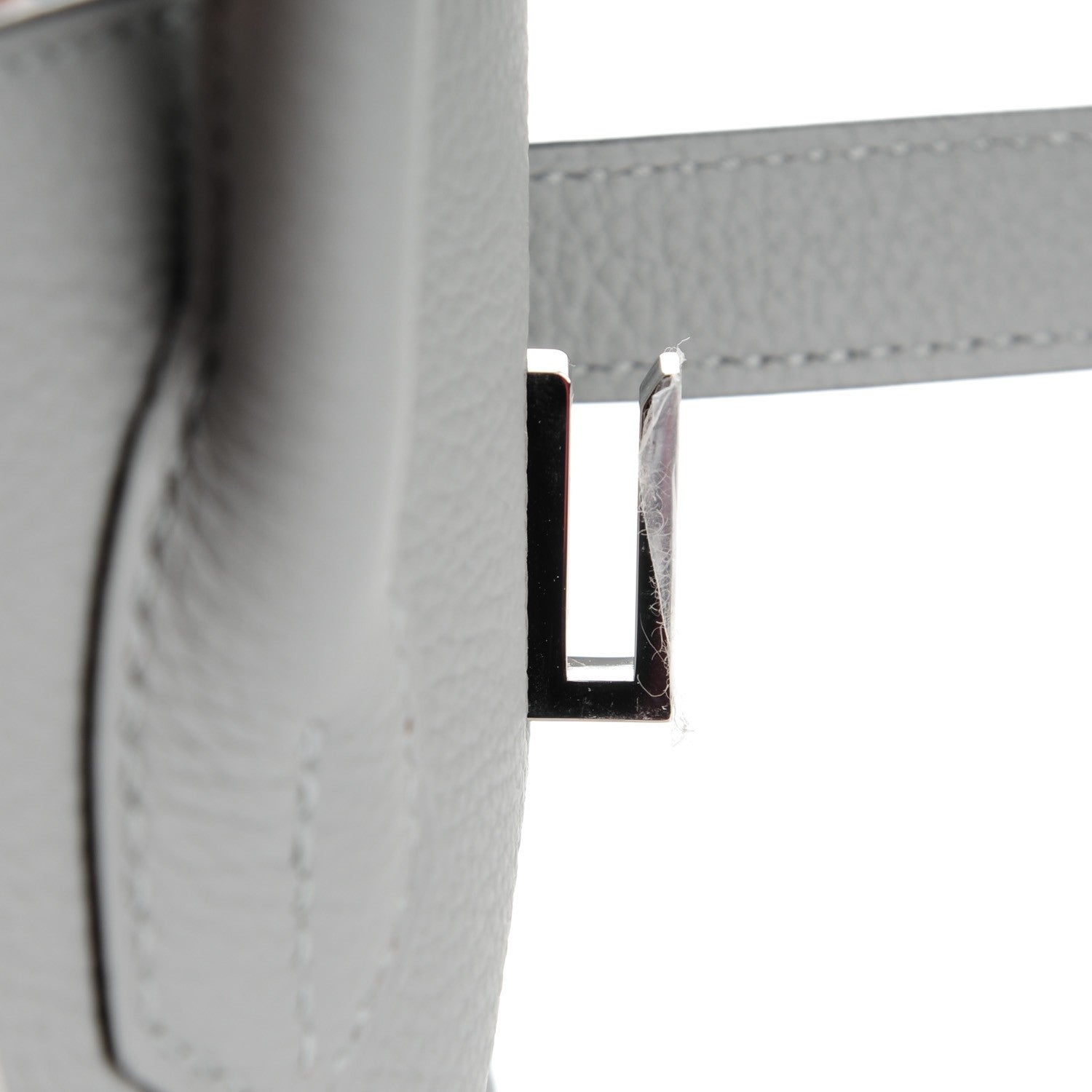 Hermes Togo Birkin 35 Gris Mouette Bleu Agate 15 of 24
