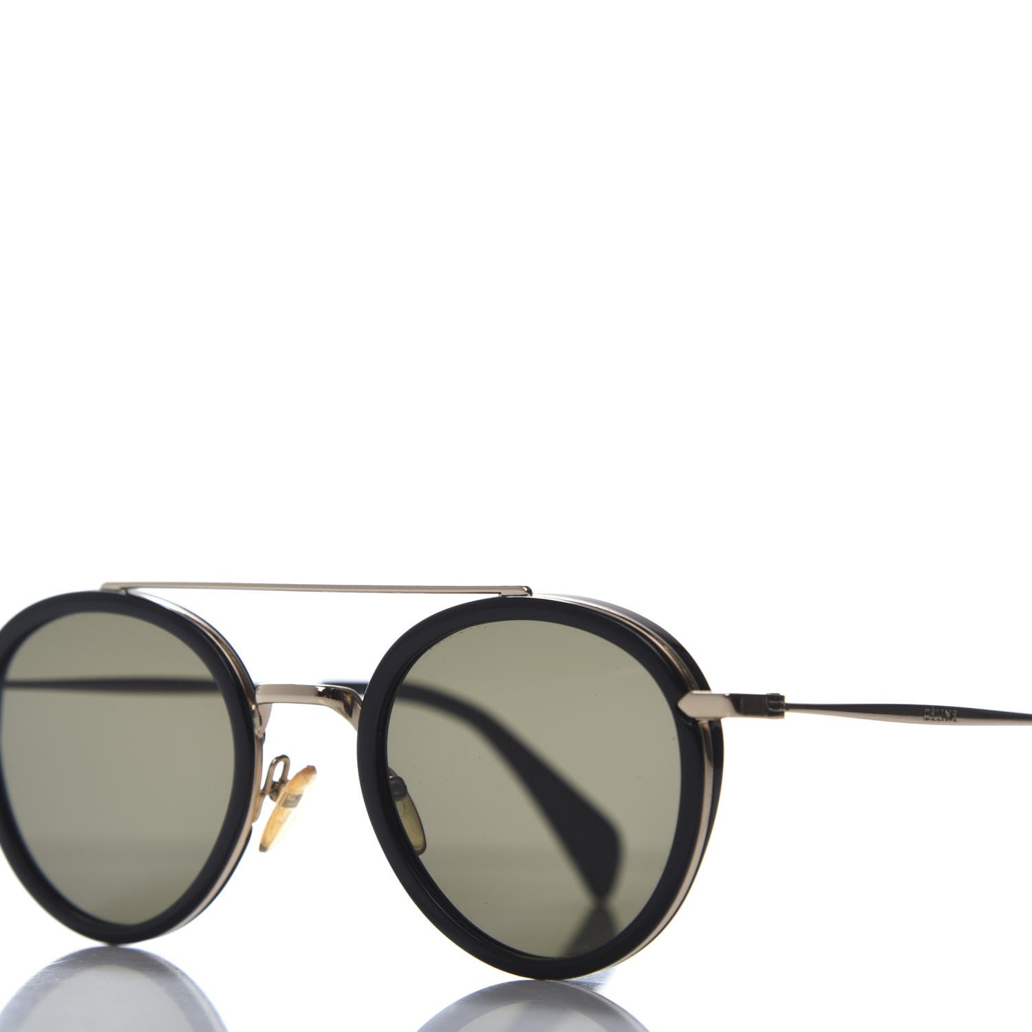 Celine Round Mia Sunglasses CL 41424/S Black 7 of 7