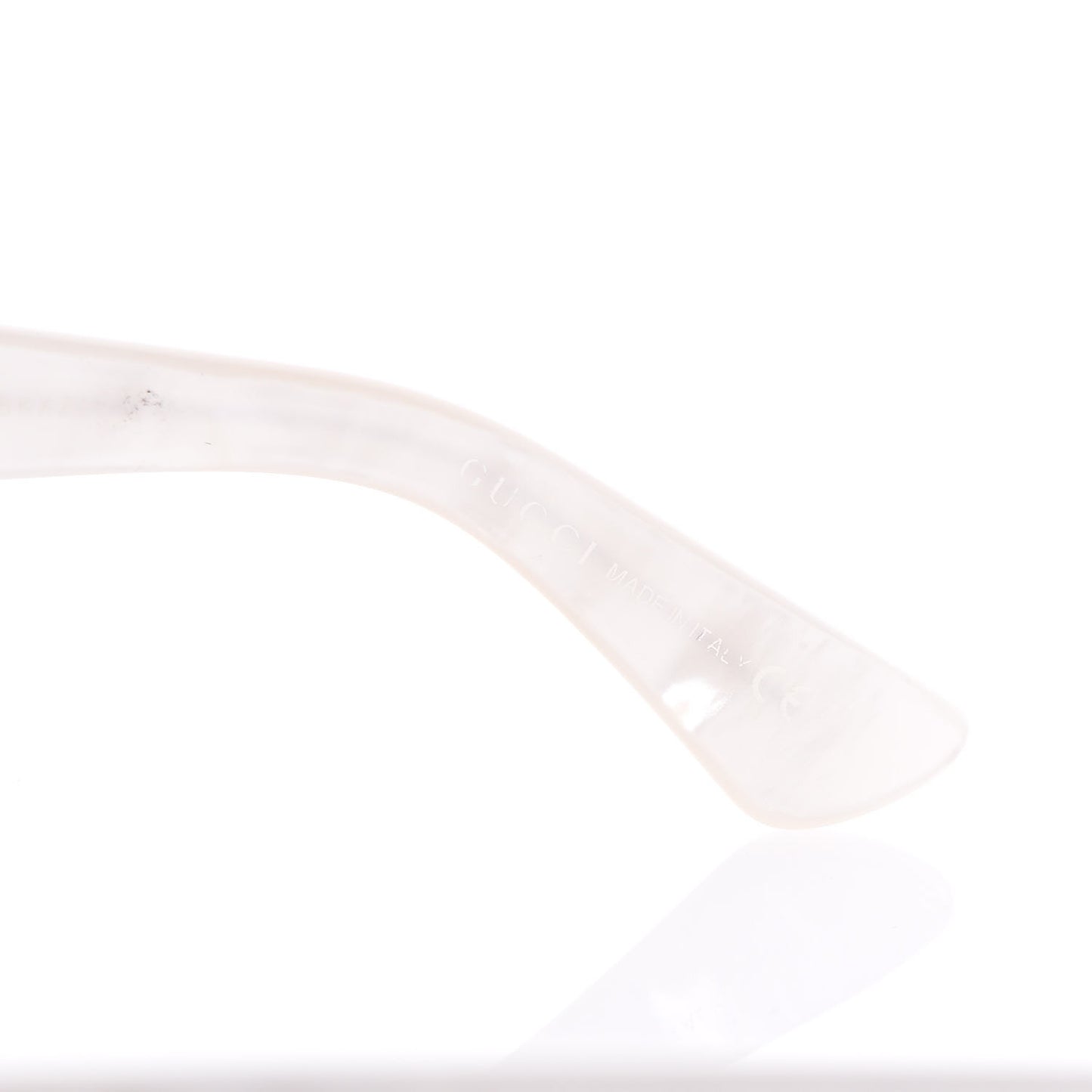 Round Frame GG Sunglasses White