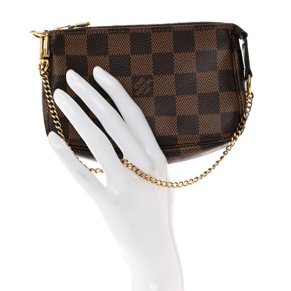 Louis Vuitton Damier Ebene Mini Pochette Accessories 2 of 8