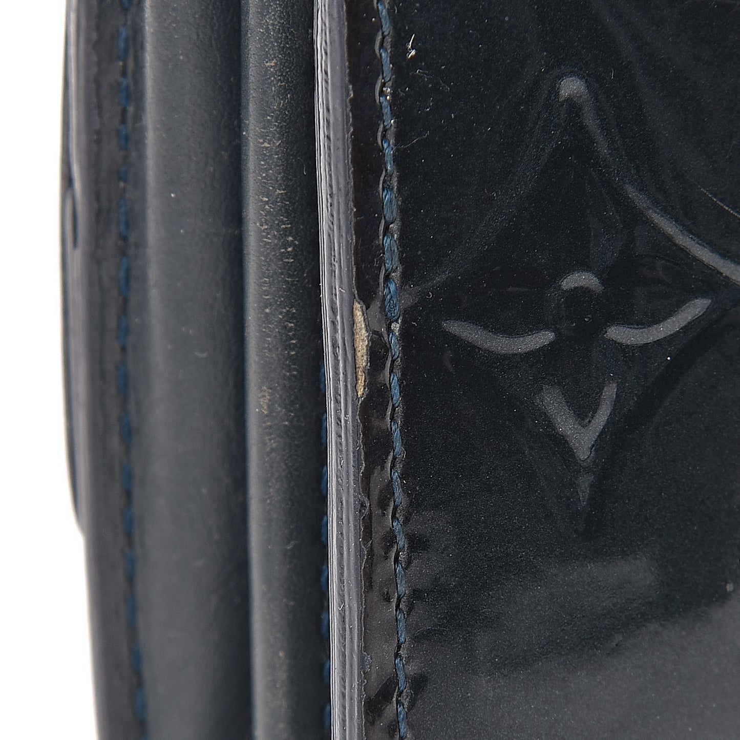 Vernis Sarah Wallet Blue Nuit