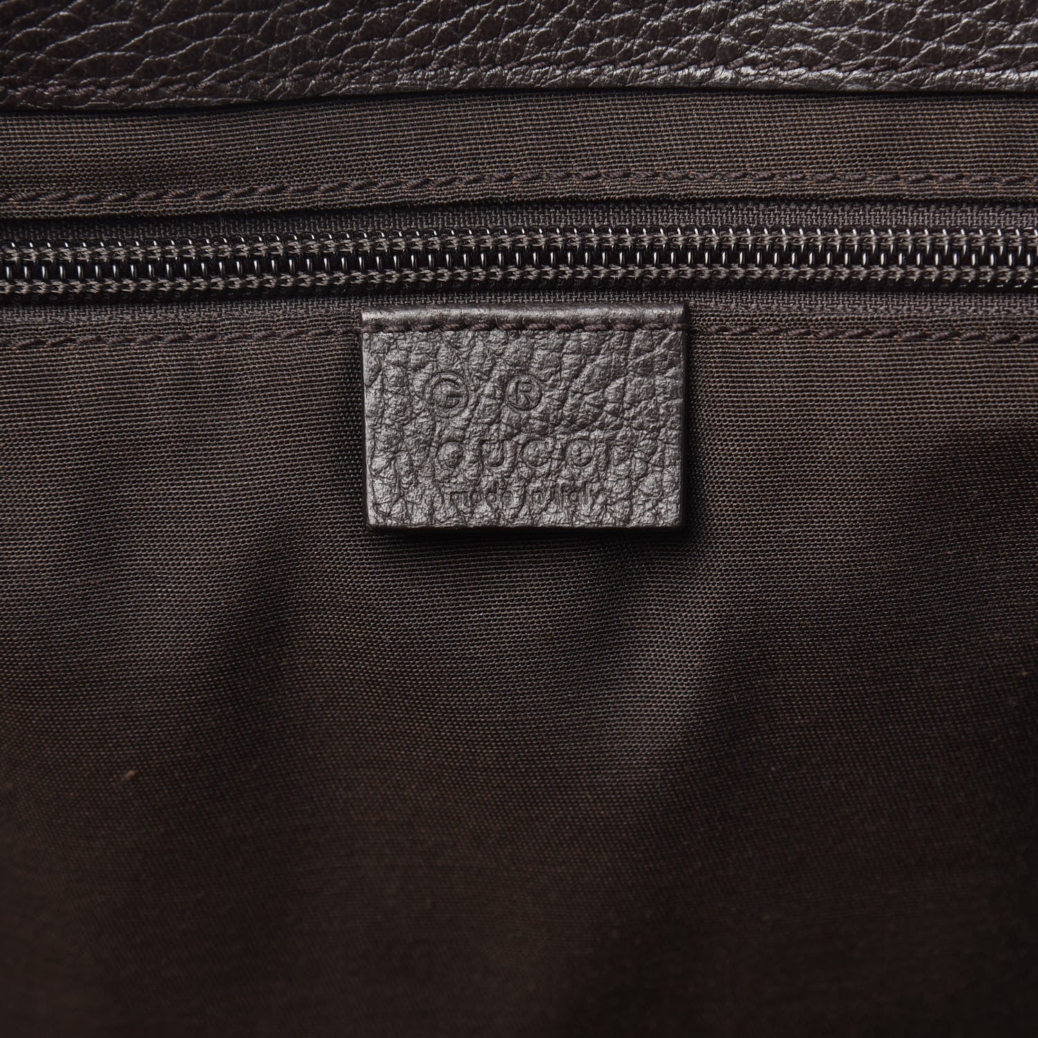 Gucci Monogram Large Flap Messenger Bag Beige Dark Brown 6 of 11