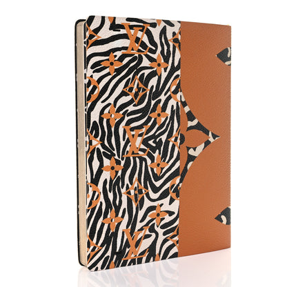 Louis Vuitton Monogram Giant Jungle Clemence Notebook MM Caramel 3 of 7
