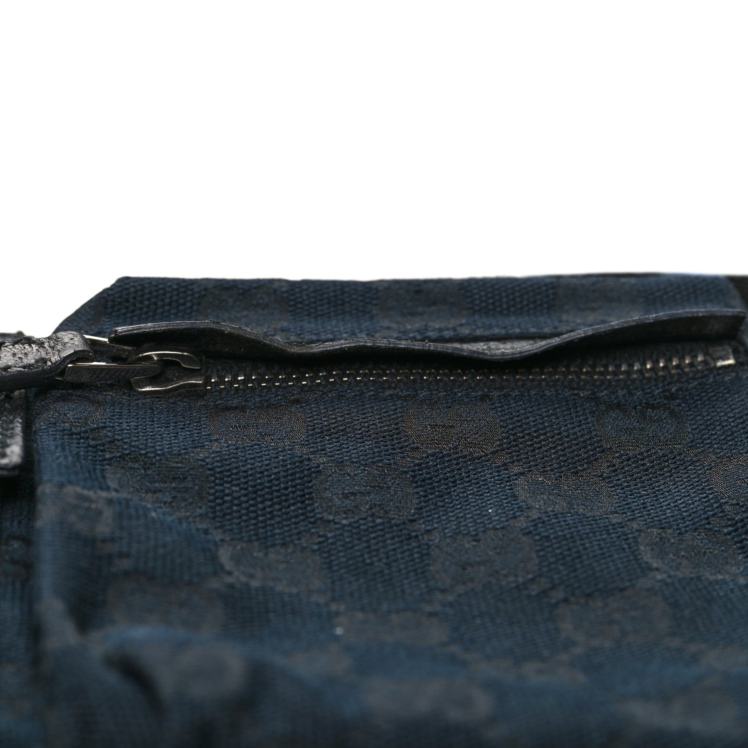 Gucci GG Monogram Double Pocket Belt Bag Black 12 of 12