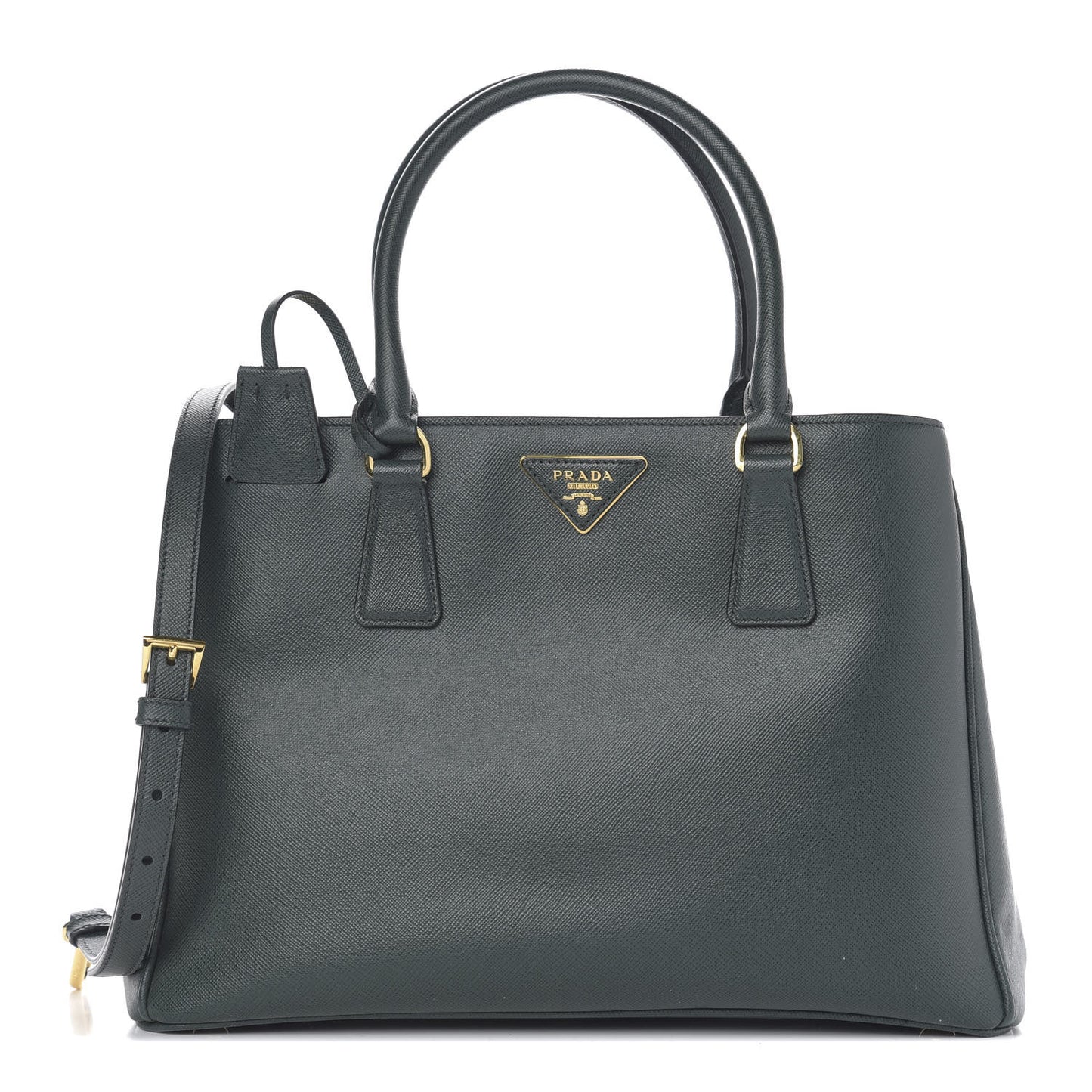 Saffiano Lux Small Tote Smeraldo