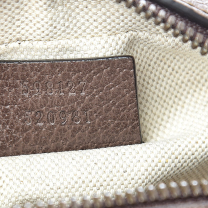 Gucci GG Supreme Monogram Web Mini Ophidia Messenger Brown 6 of 10
