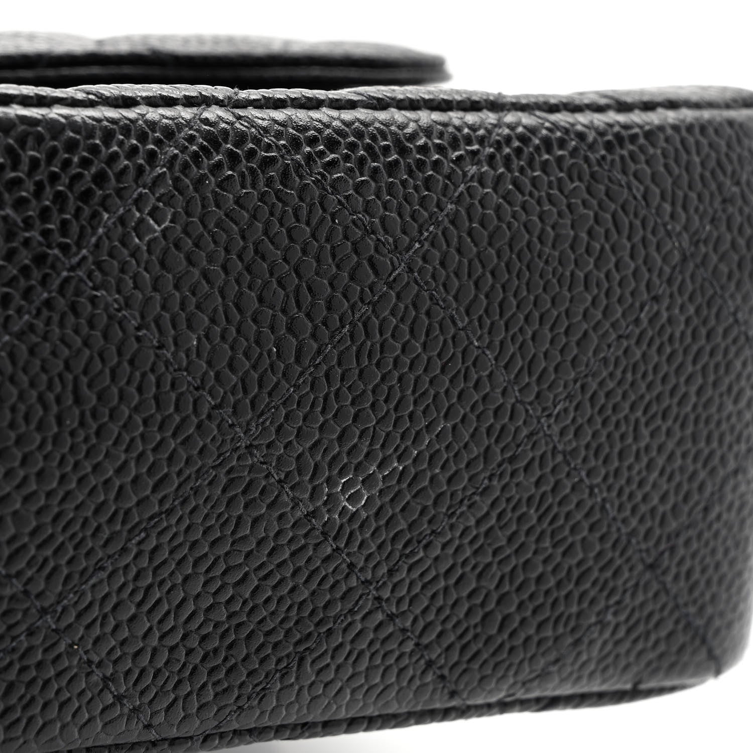 Chanel Caviar Quilted Small Double Flap Black 11 of 14