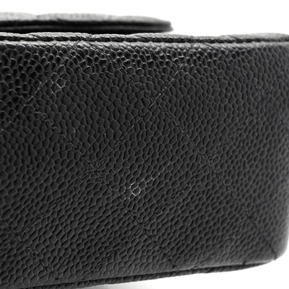 Chanel Caviar Quilted Small Double Flap Black 11 of 14