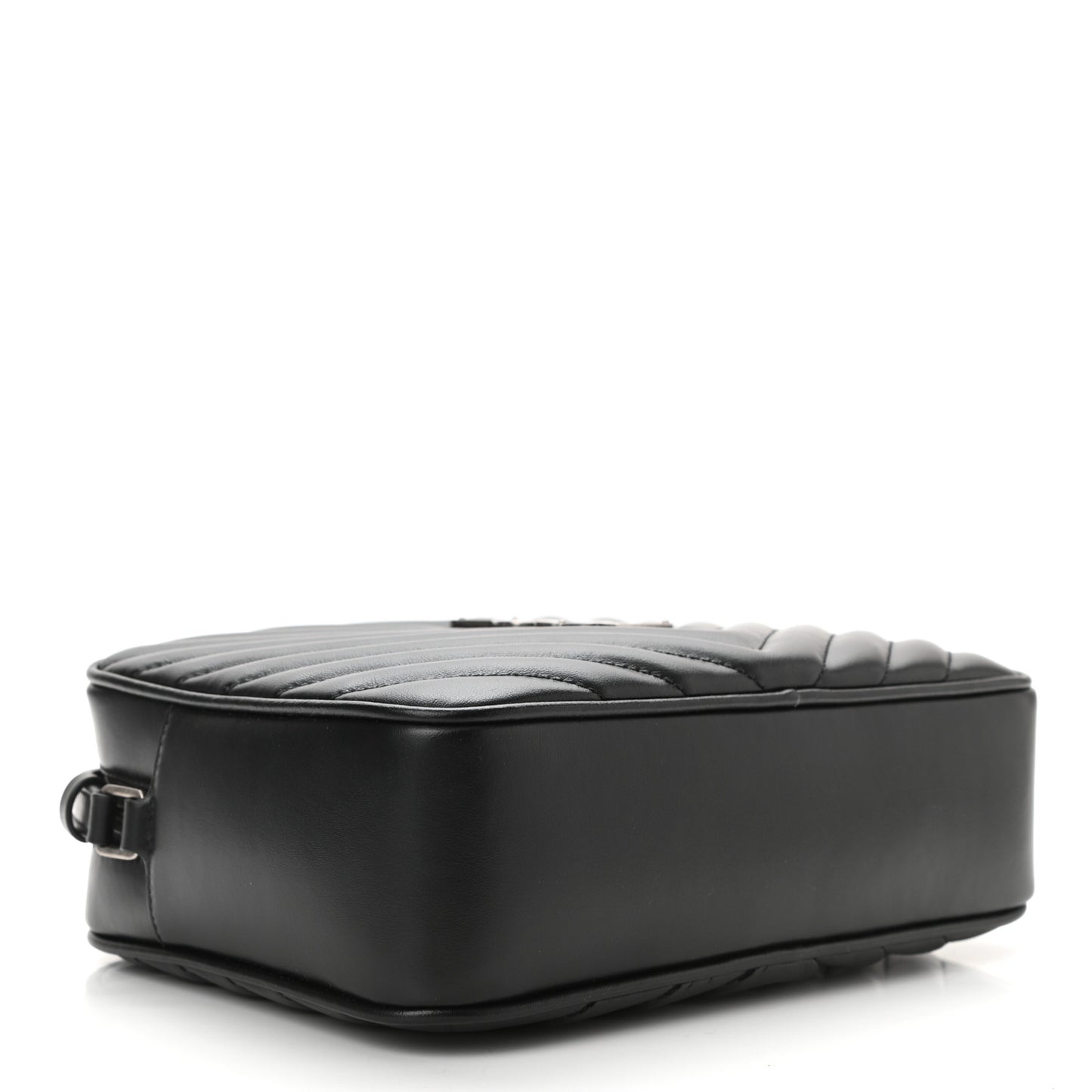 Calfskin Matelasse Monogram Lou Camera Bag Black