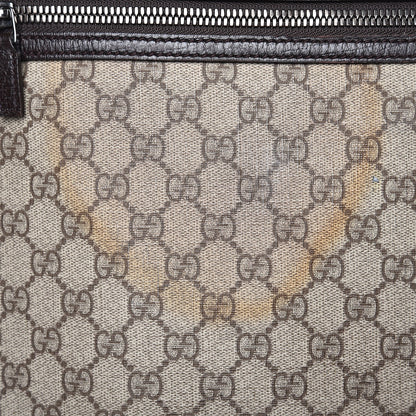 Gucci GG Plus Monogram Small Web Trolley Brown 17 of 41