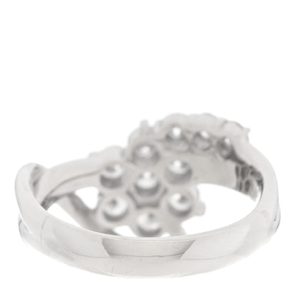 Parker & West by FASHIONPHILE Platinum Diamond 1.06ctw Flower Ring 52 6 4 of 9