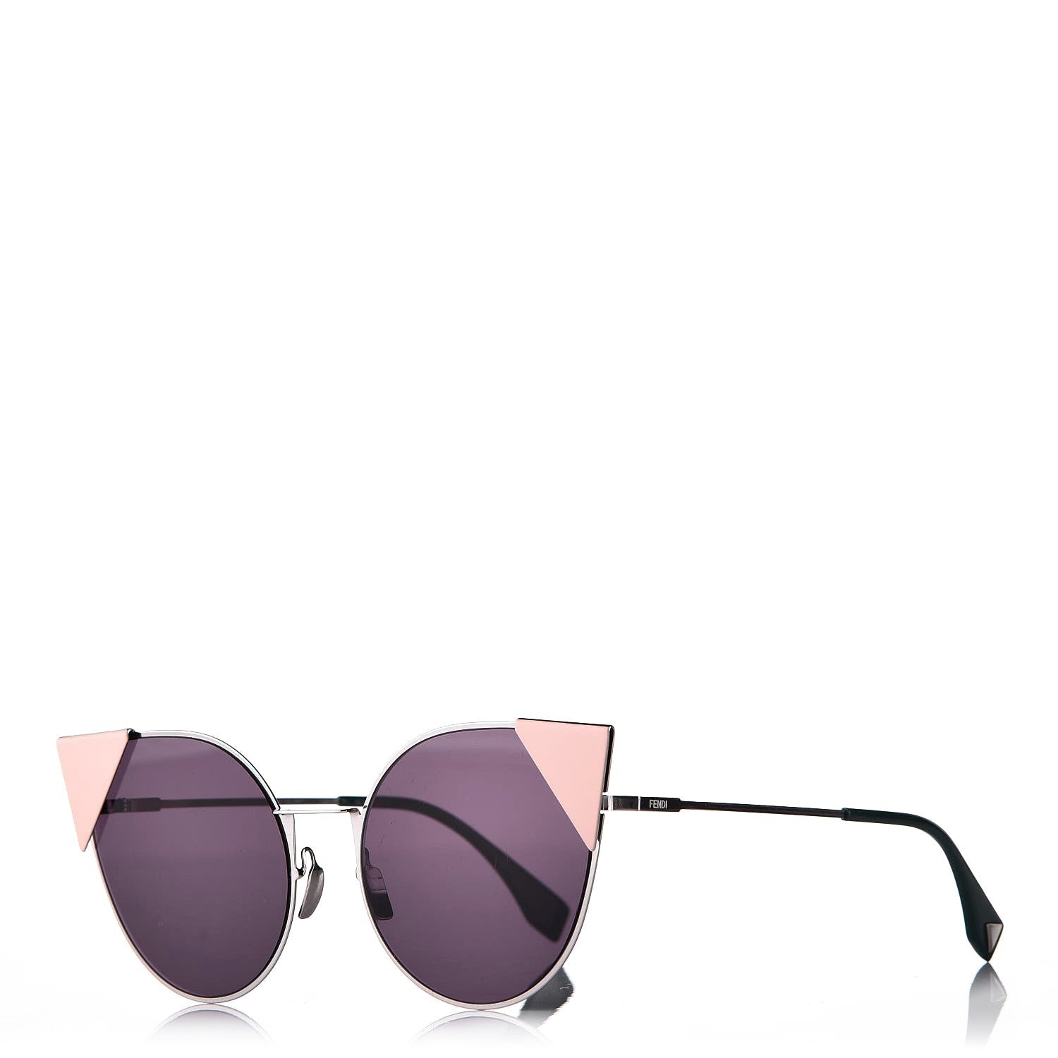 Fendi Iridia Sunglasses FF 0190 Palladium Pink 1 of 8