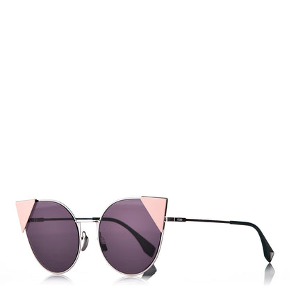 Fendi Iridia Sunglasses FF 0190 Palladium Pink 1 of 8
