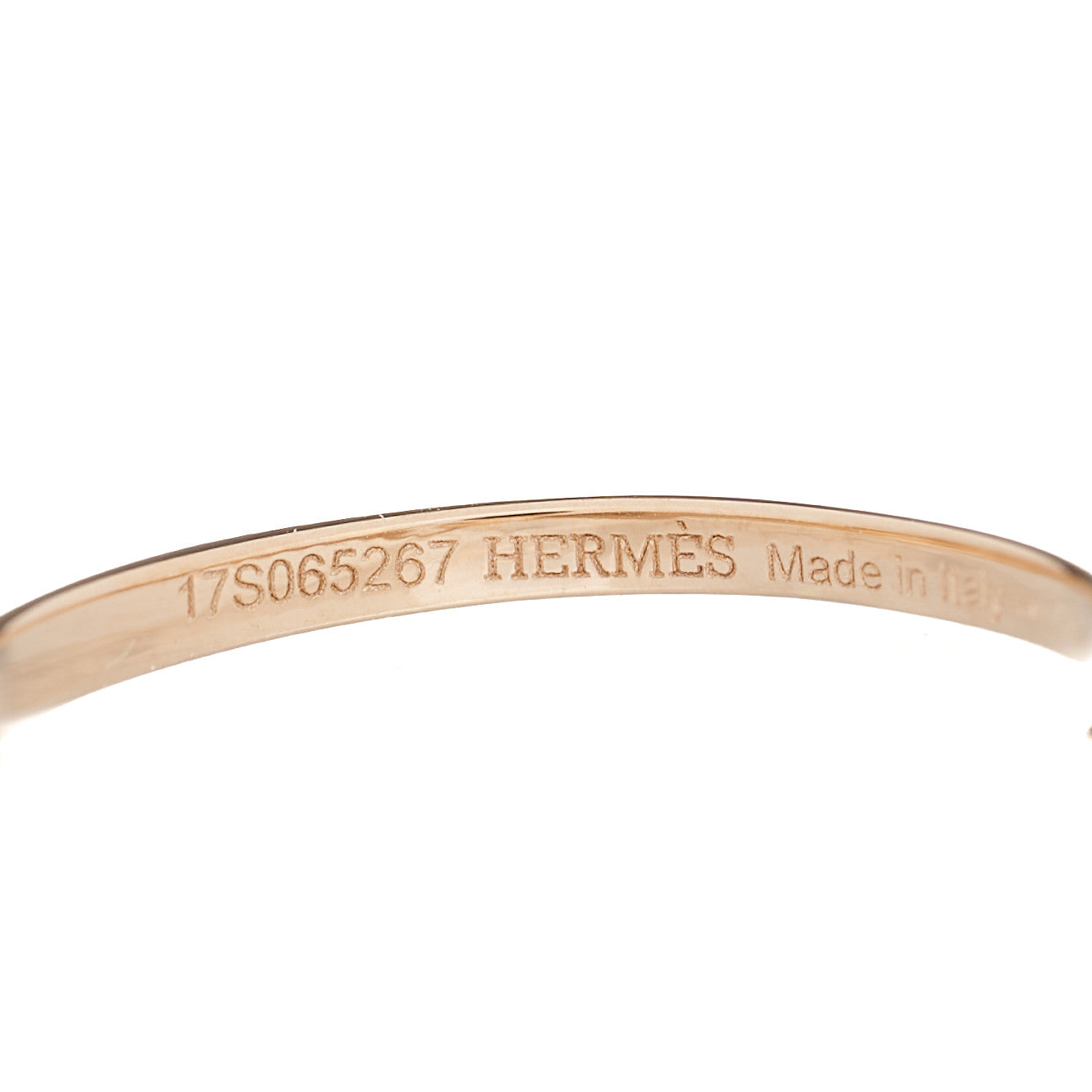 18K Rose Gold Diamond TPM Galop Ring 51 5.75