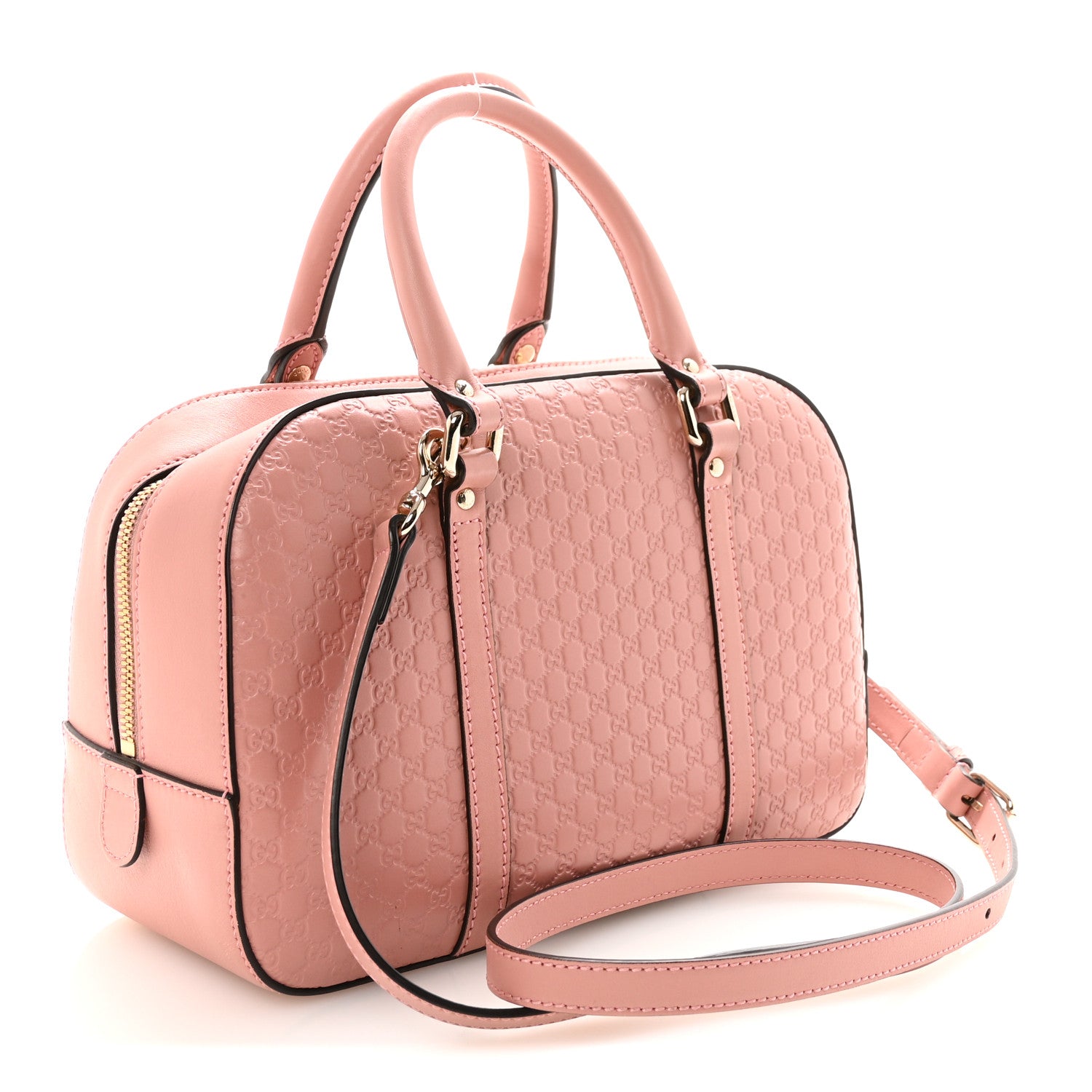 Gucci Soft Microguccissima Medium Crossbody Bag Soft Pink 3 of 10