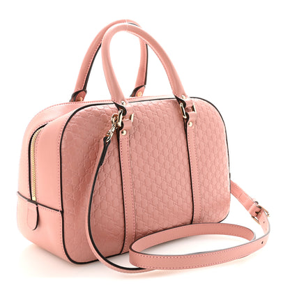 Gucci Soft Microguccissima Medium Crossbody Bag Soft Pink 3 of 10
