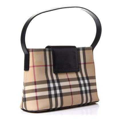 Burberry Vintage Check Shoulder Bag Black 3 of 10