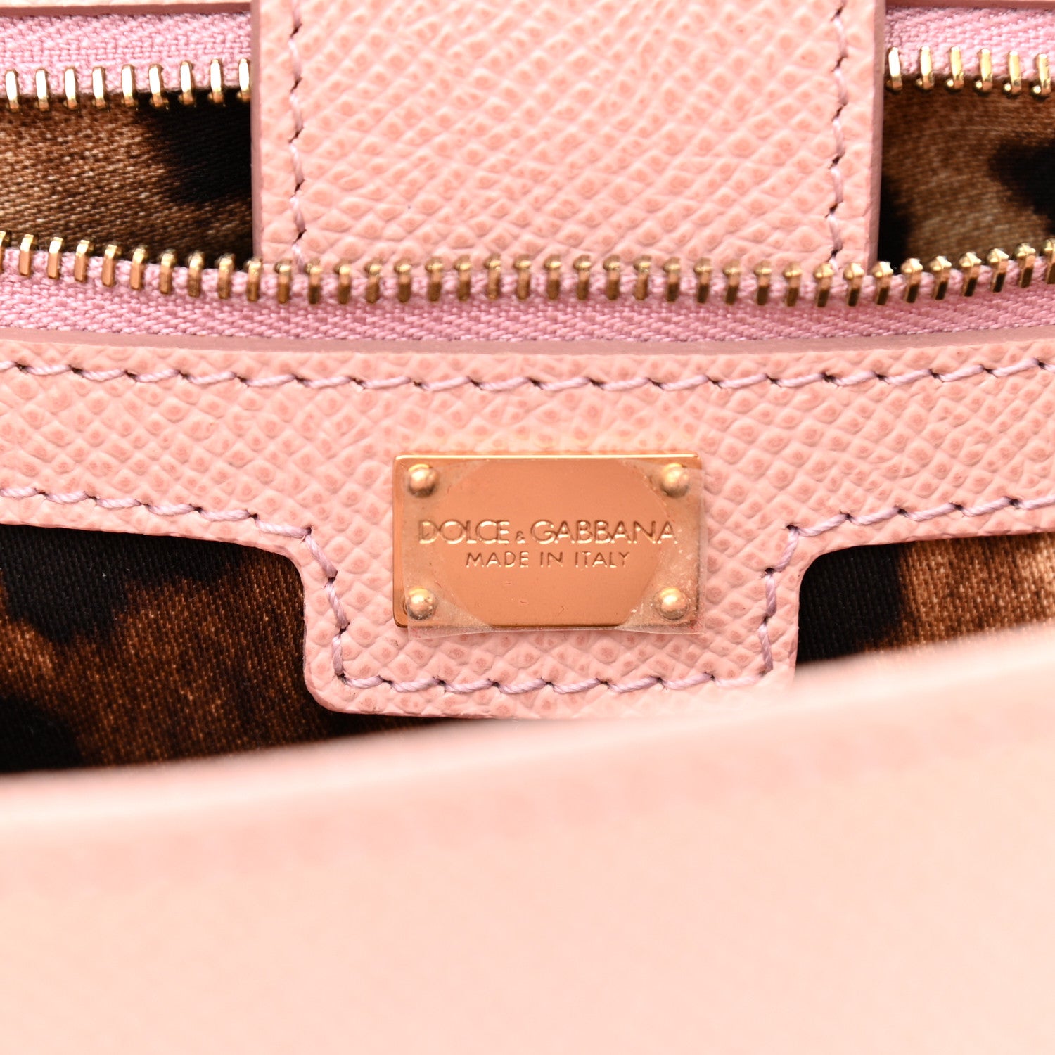 Dolce & Gabbana Dauphine Large Miss Sicily Satchel Rosa Chiaro 6 of 12