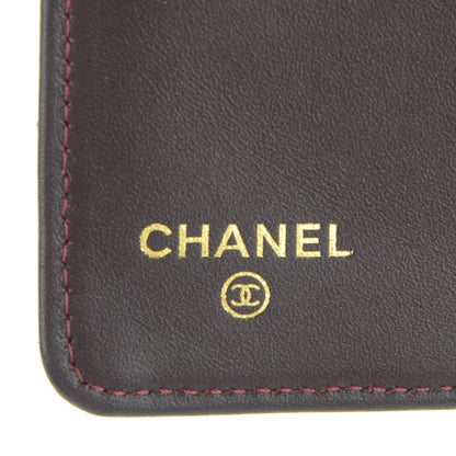 Chanel Caviar Quilted Yen Wallet Black 6 of 8
