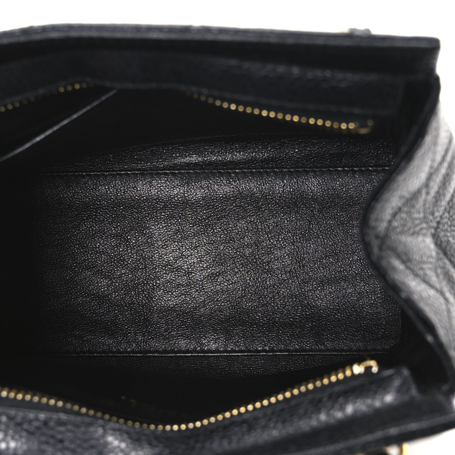 Caviar Quilted Shoulder Bag Black