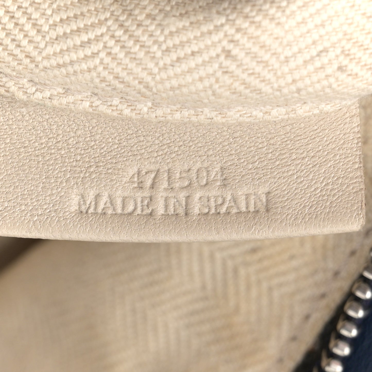 Calfskin Medium Puzzle Bag  Marine