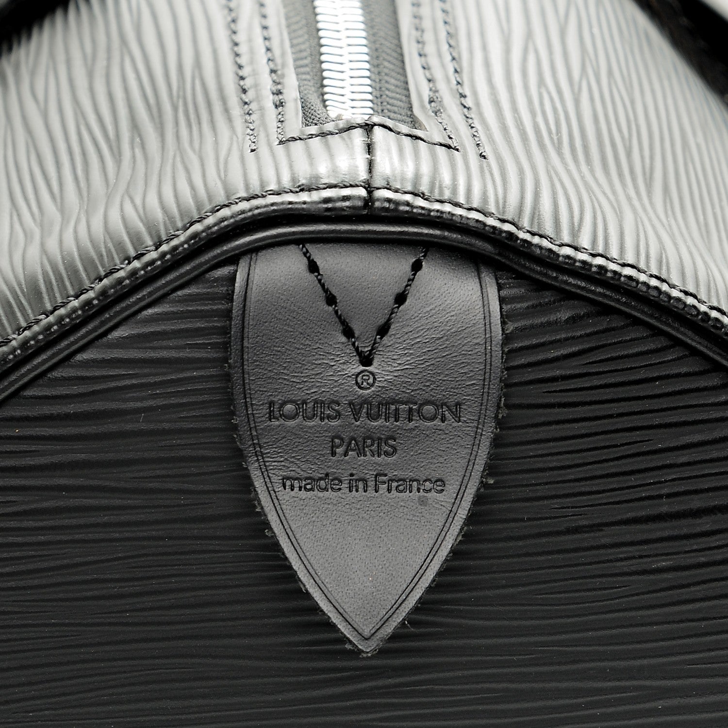 Louis Vuitton Epi Speedy 30 Black 5 of 10