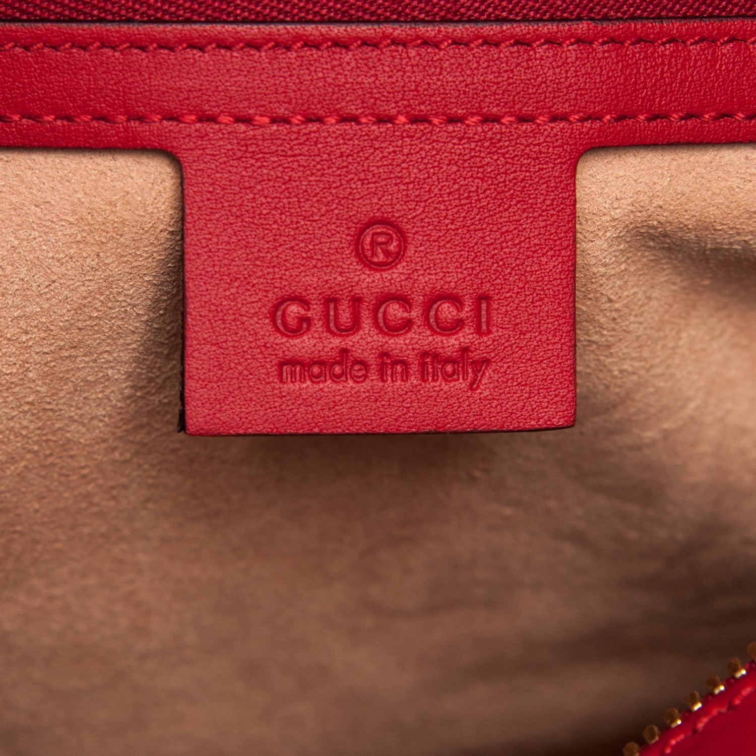 Gucci GG Supreme Monogram Blooms Small Boston Beige Blue Navy Hibiscus Red 6 of 7
