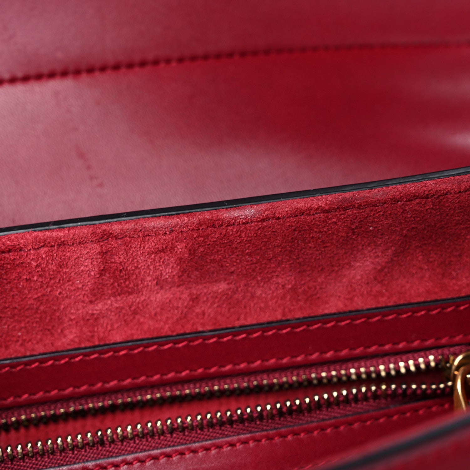 Christian Dior Calfskin Saddle Bag Scarlet 10 of 15