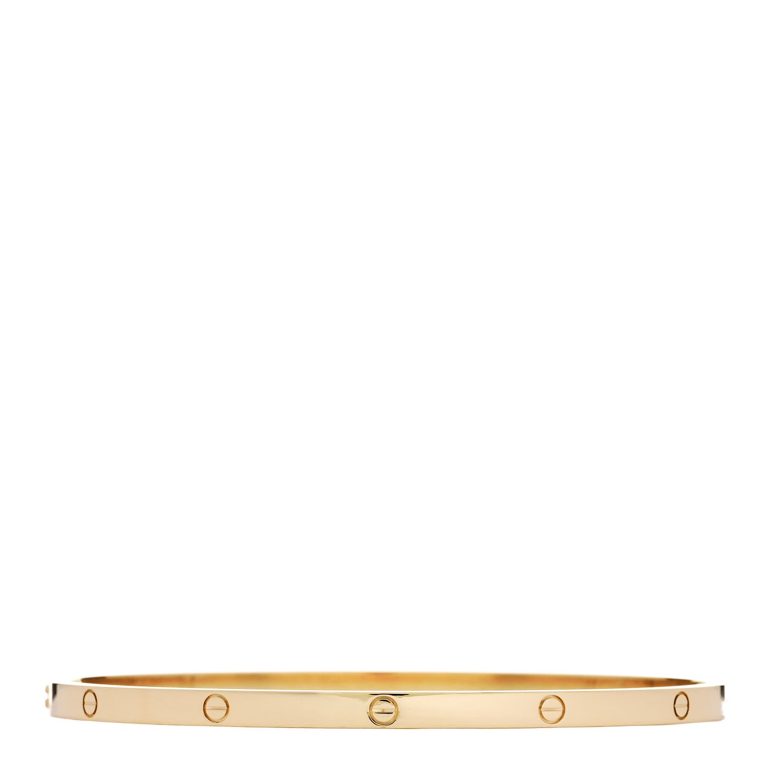 Cartier 18K Yellow Gold Small LOVE Bracelet 20 2 of 8