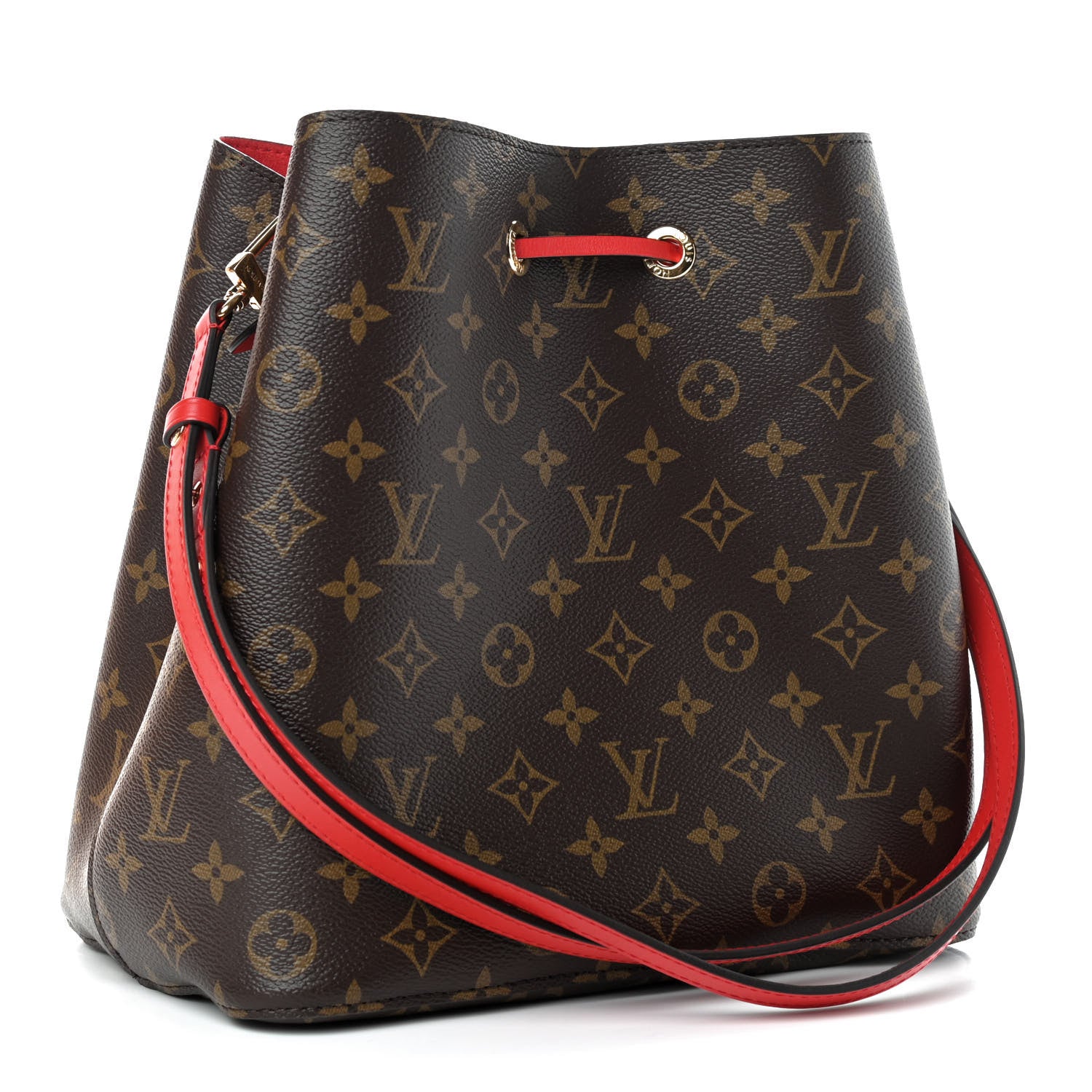 Louis Vuitton Monogram Neonoe MM Coquelicot 3 of 9
