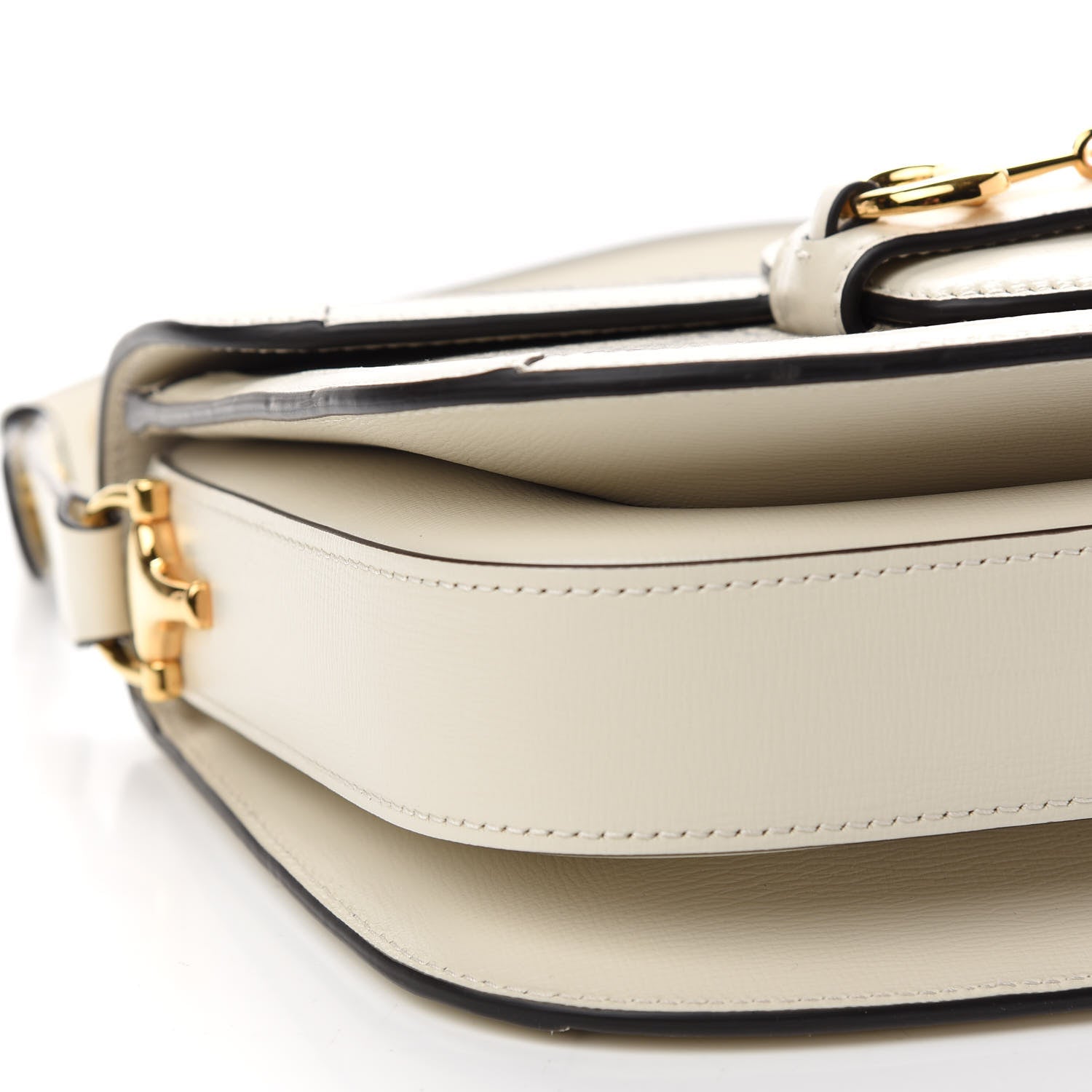 Gucci GG Supreme Monogram Horsebit 1955 Shoulder Bag Beige Mystic White 8 of 9