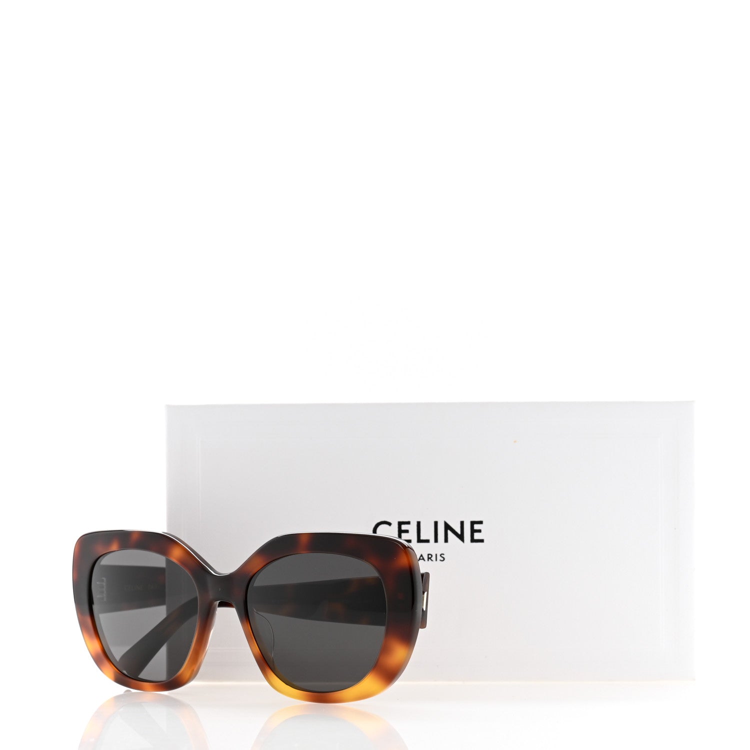 Celine Acetate Triomphe 06 Sunglasses CL40226U Gradient Havana 7 of 7