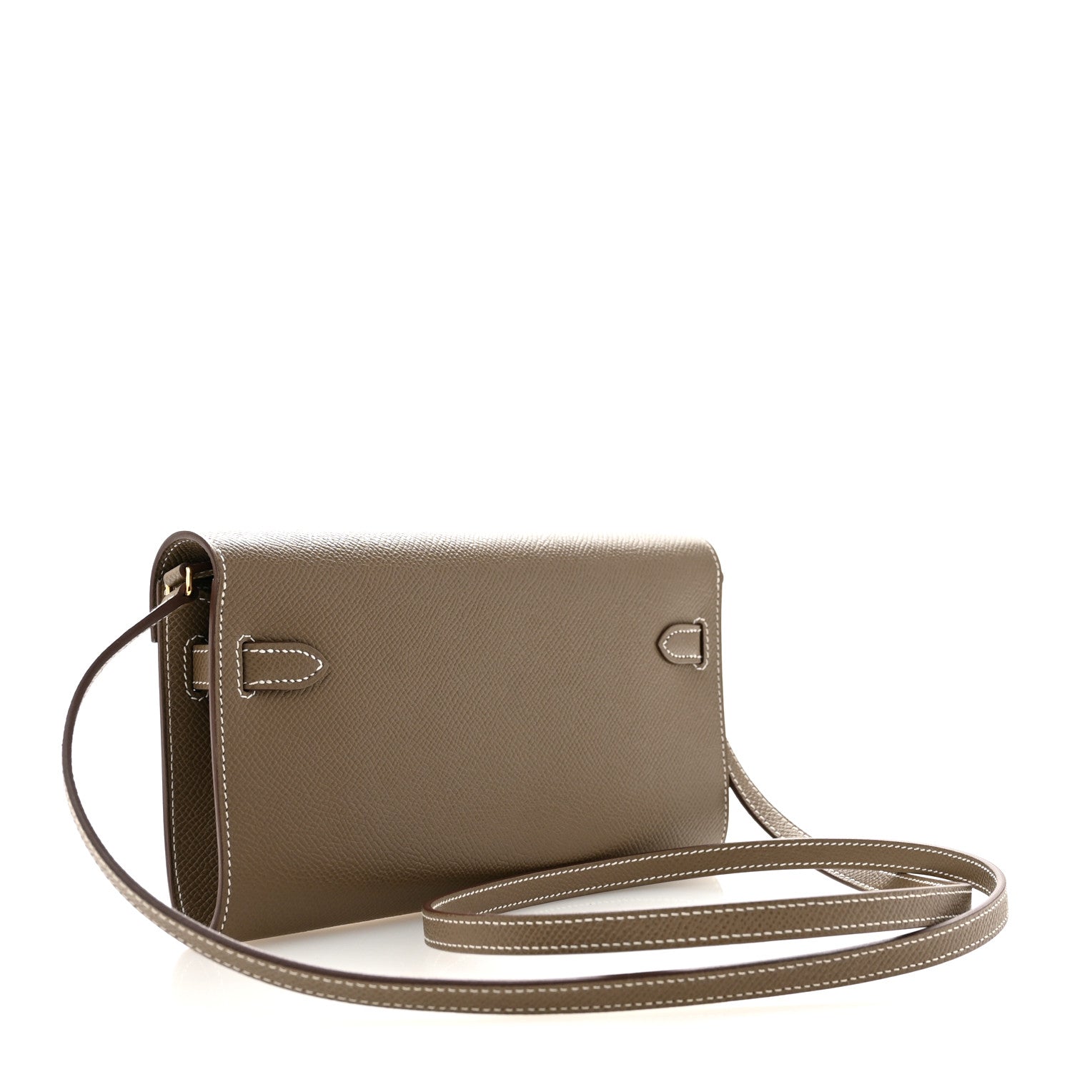 Hermes Epsom Kelly Wallet To Go Etoupe 3 of 12