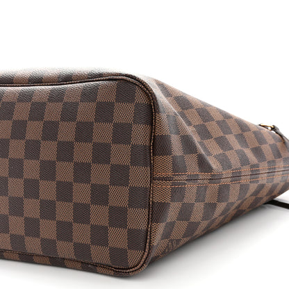 Louis Vuitton LOUIS VUITTON Damier Ebene Neo Neverfull MM Rose Ballerine 14 of 15