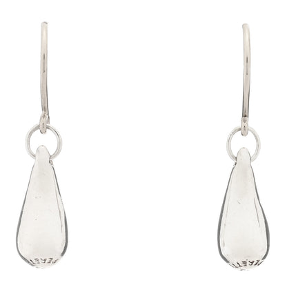 Tiffany Sterling Silver Elsa Peretti Teardrop Earrings 1 of 4
