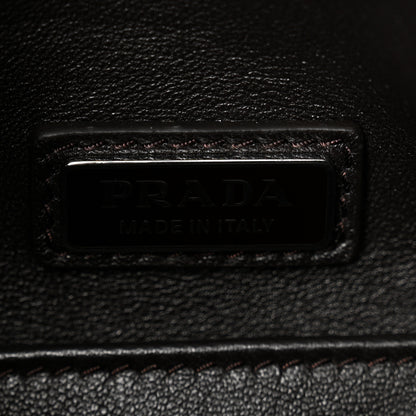 Prada Vintage Nappa Shoulder Bag Moro 6 of 9