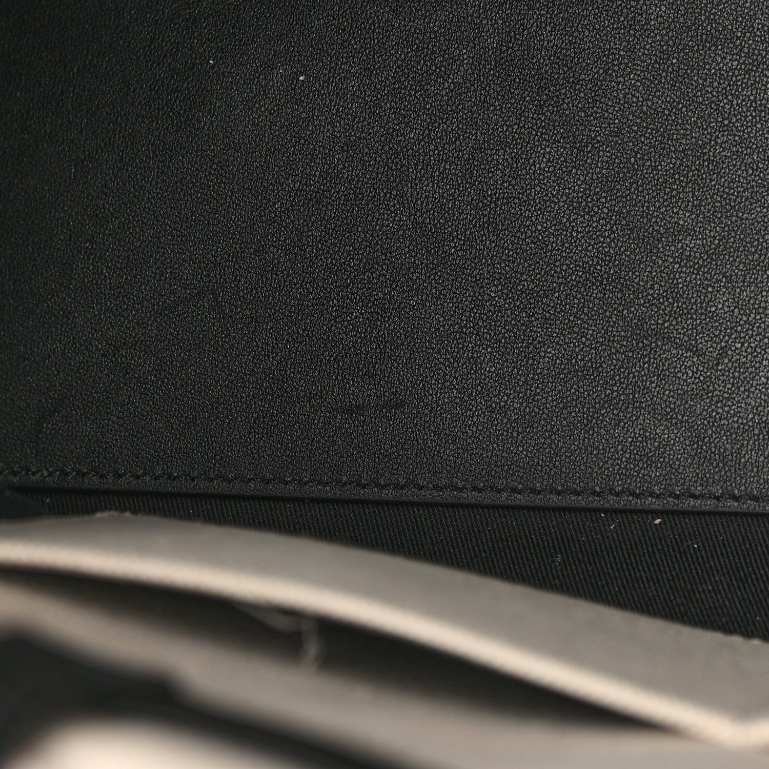 Valentino Garavani Canvas Calfskin VLTN Print Small Rockstud Tote Naturale Black 10 of 11