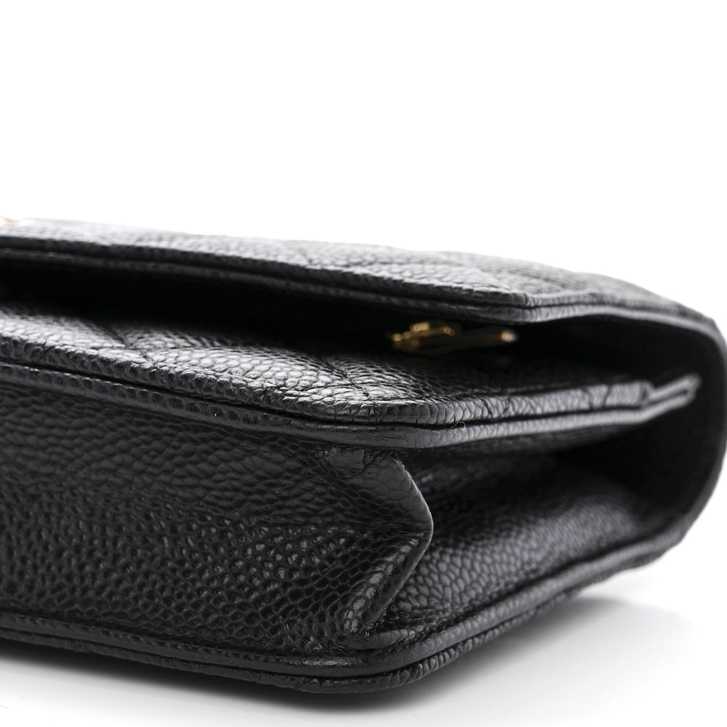 Chanel Caviar Quilted Wallet on Chain WOC Black 11 of 13