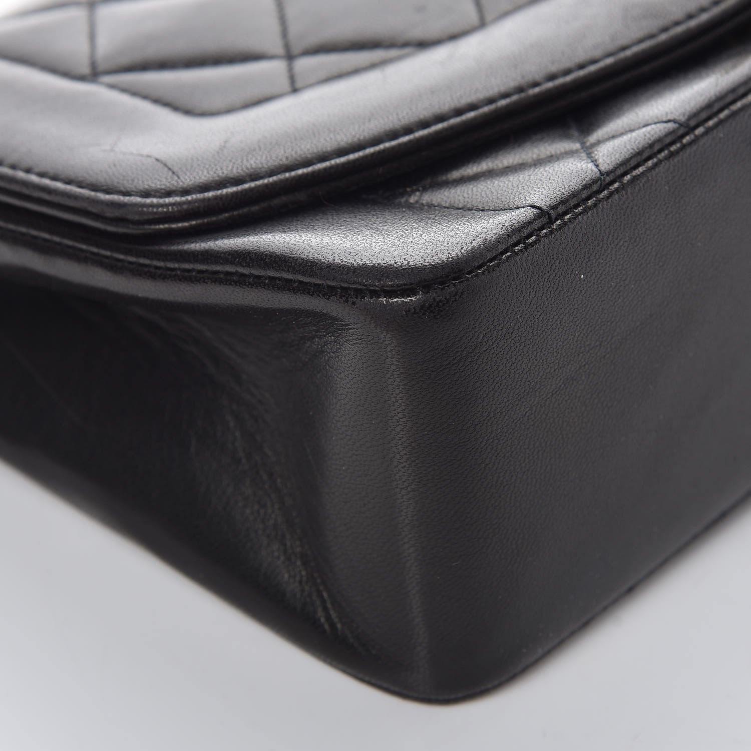 Chanel Lambskin Quilted Small Single Flap Black 9 of 13