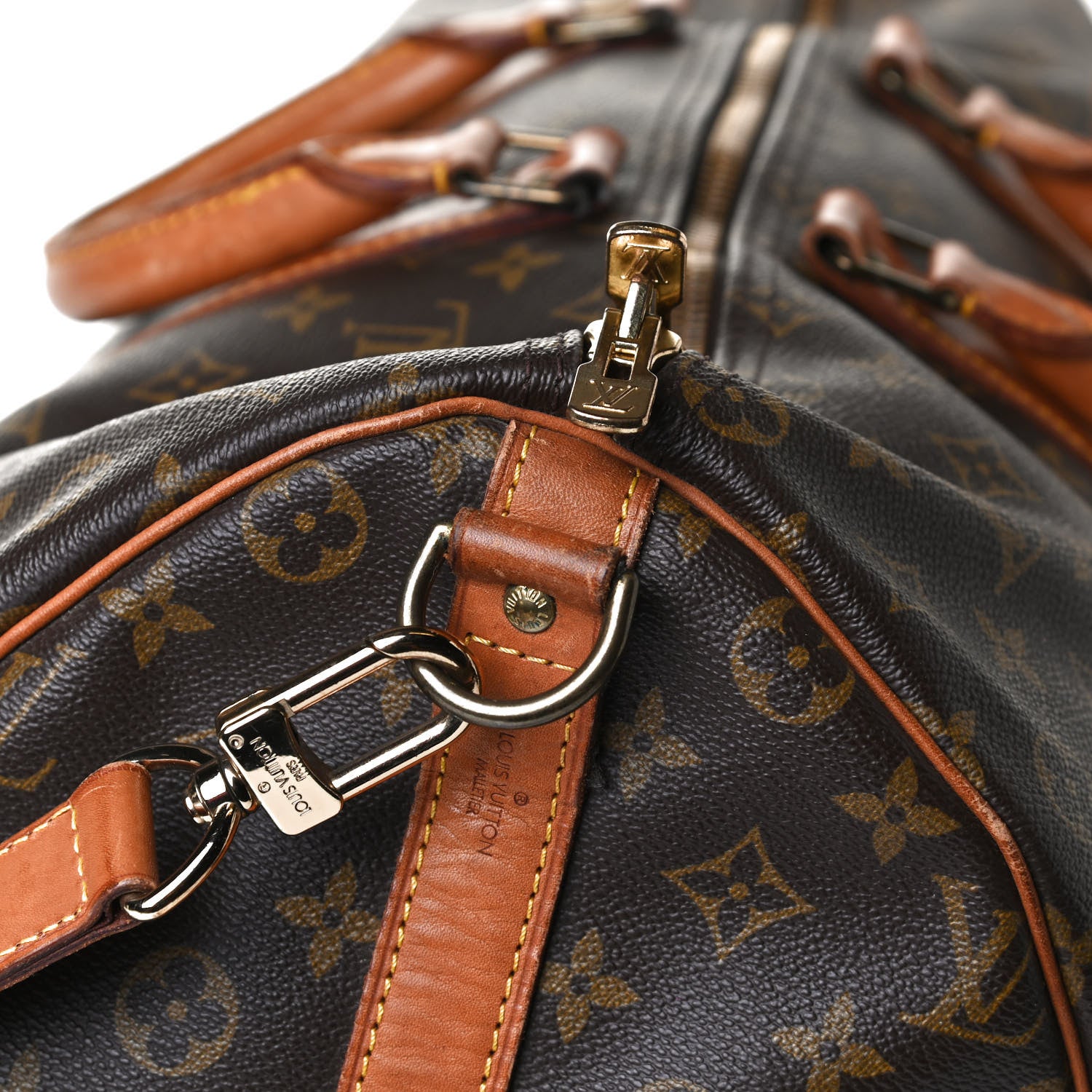 Louis Vuitton Monogram Keepall Bandouliere 50 19 of 20