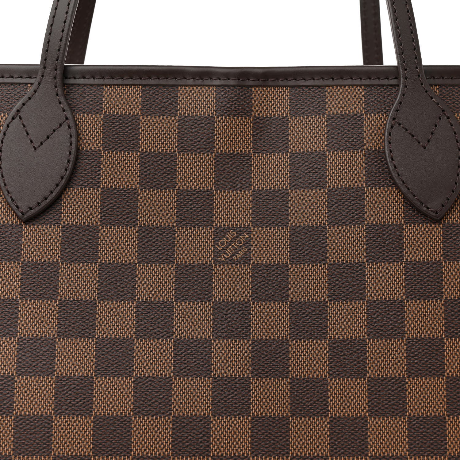 Louis Vuitton Damier Ebene Neo Neverfull MM Rose Ballerine 7 of 9